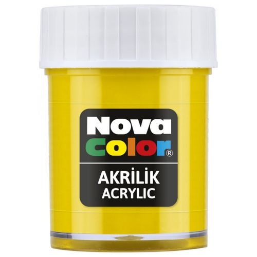 Nova Color Slikanje - Akrilne Boje 30g - Žuta - 540287 slika 1