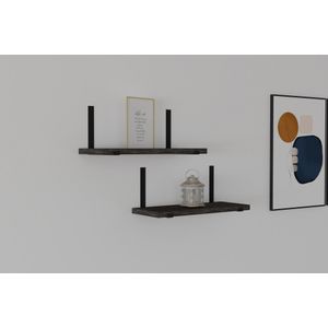 Lama - Anthracite Anthracite Wall Shelf