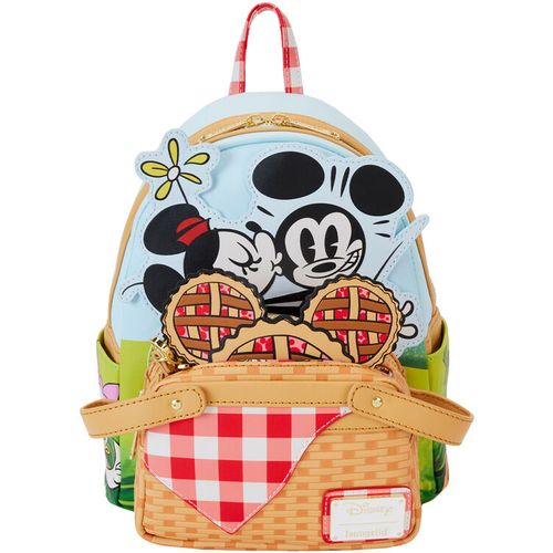 Loungefly Disney Mickey &#38; Friends Picnic Basket backpack 26cm slika 1