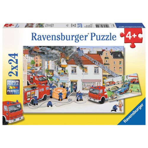 Ravensburger Puzzle Vatrogasci 2x24 Komada slika 1