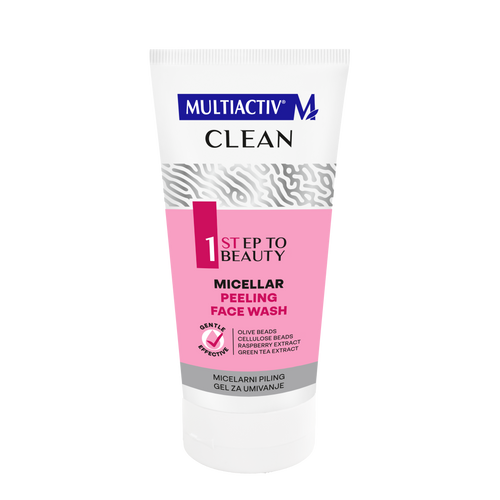 Multiactiv CLEAN Micelarni piling gel za umivanje 150ml slika 1