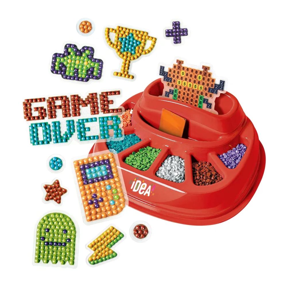 Clementoni CL18774 Idea Kreativni set Sparkly Creations Game Icons slika 2