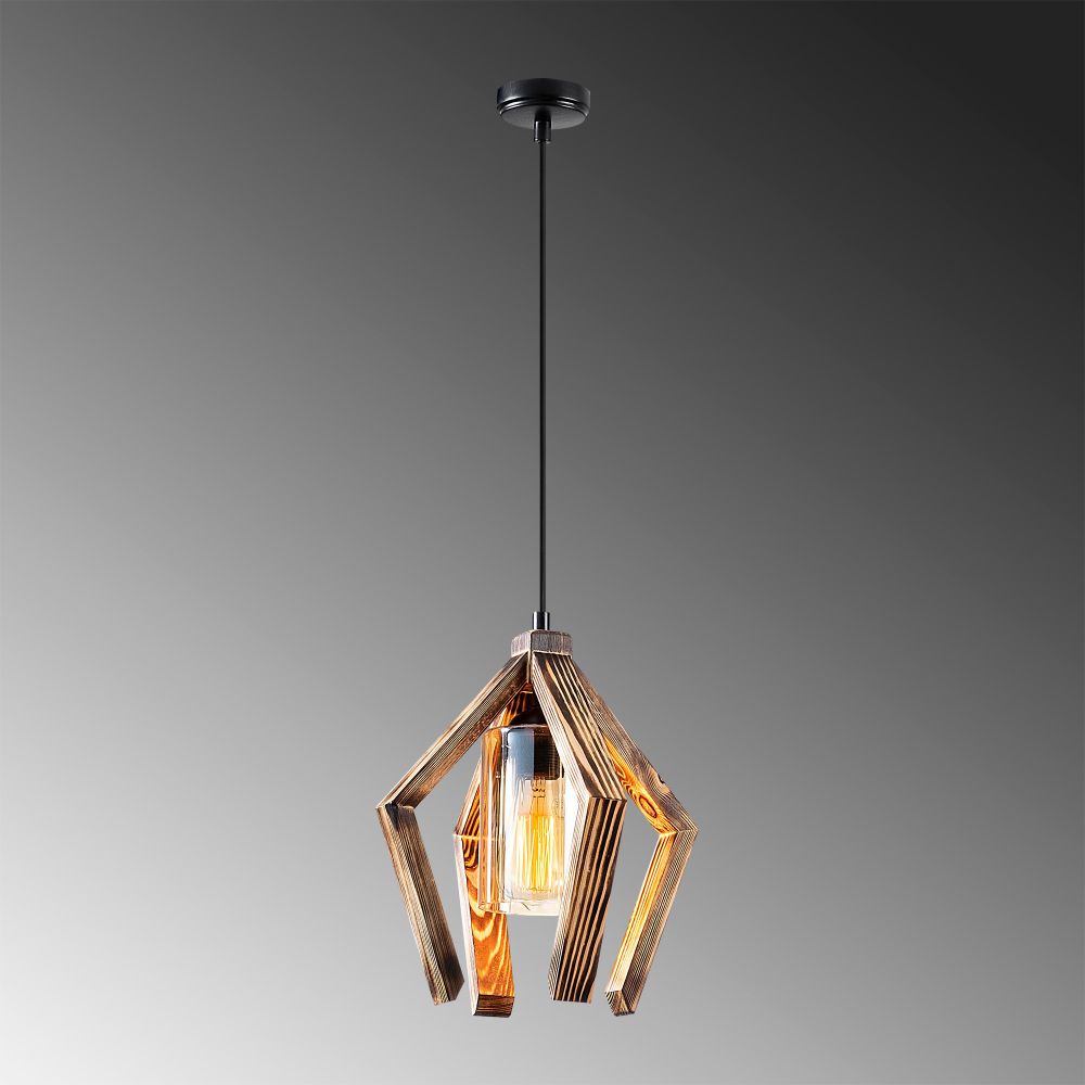 Luster od Crnog Drveta Erebos - 109-AV slika 5