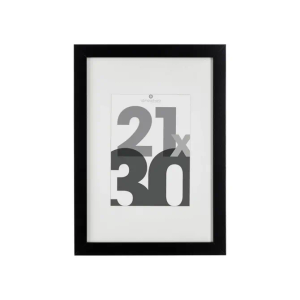Atmosphera okvir za fotografiju eva 21x30cm mdf/staklo crna