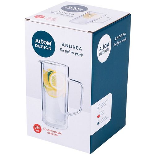 Altom Design vrč Andrea od termo stakla, 950 ml s dvostrukom stijenkom i dnom -0103009135 slika 9