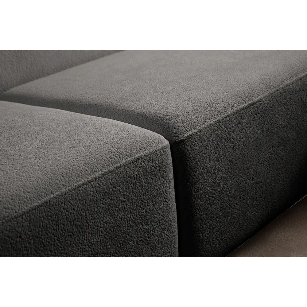 Ugaona Sofa S-Loft Desna - boja: antracit slika 9