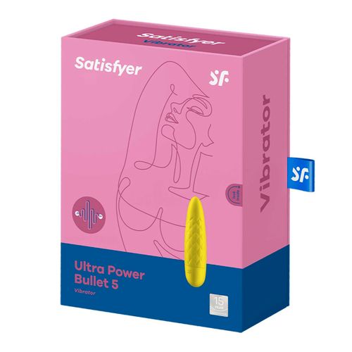 Vibrator Satisfyer - Ultra Power Bullet 5, žuti slika 4