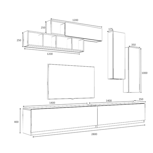 Gauge Concept TV jedinica NICHOLAS slika 4