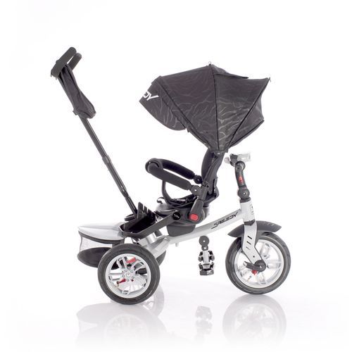 LORELLI SPEEDY AIR 360 ° Tricikl za Djecu s Rotirajućim Sjedalom Grey/Black (12 - 36 mj/20 kg) slika 6