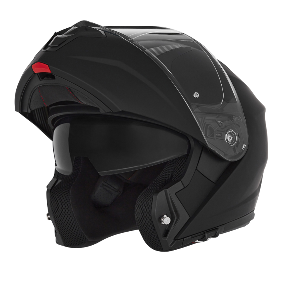 Modularna - flip up kaciga za motor XL vel. NOX Y966 N968 - Mat Crna slika 2