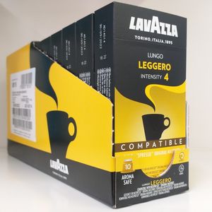 Lavazza nespresso kompatibilne kapsule 100 kom(10x10)  Leggero, 100% Arabica