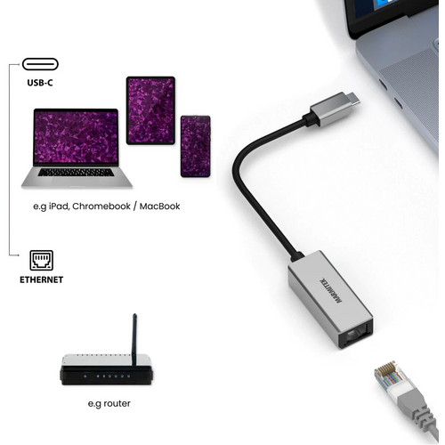 MARMITEK, USB Type-C na Ethernet adapter slika 2