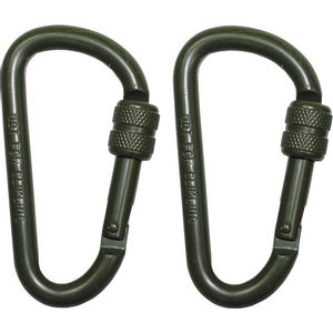 MFH 27536B karabiner  D8x80O  8 mm x 80 mm  2 St.