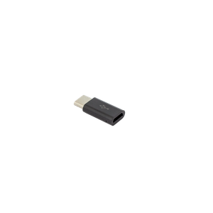 Sbox ADAPTER MICRO USB 2.0 Ženski -> TYPE-C Muški Crni / RETAIL