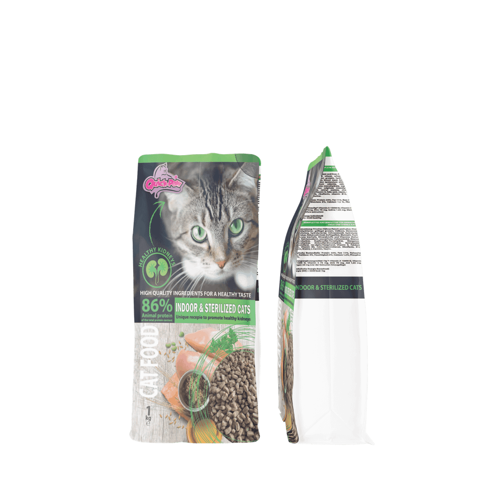 Quick-Paw suha hrana za kućne i sterilisane mačke 1kg slika 2