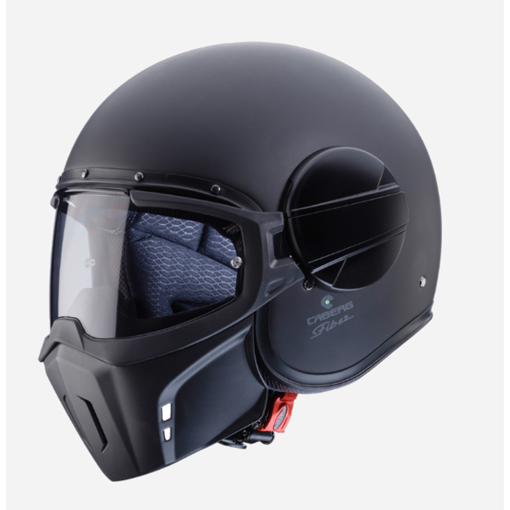 Otvorena – jet kaciga za motor M vel. Caberg Ghost X - Crna slika 2