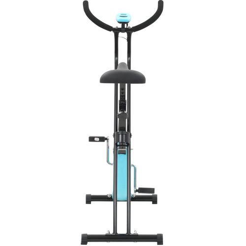 Bicikl za vježbanje X-Bike s remenom za otpor plavi slika 31