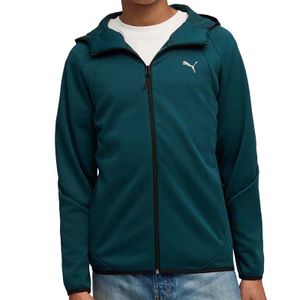 Puma Muški duks na kopčanje sa kapuljačom Evostripe Warm