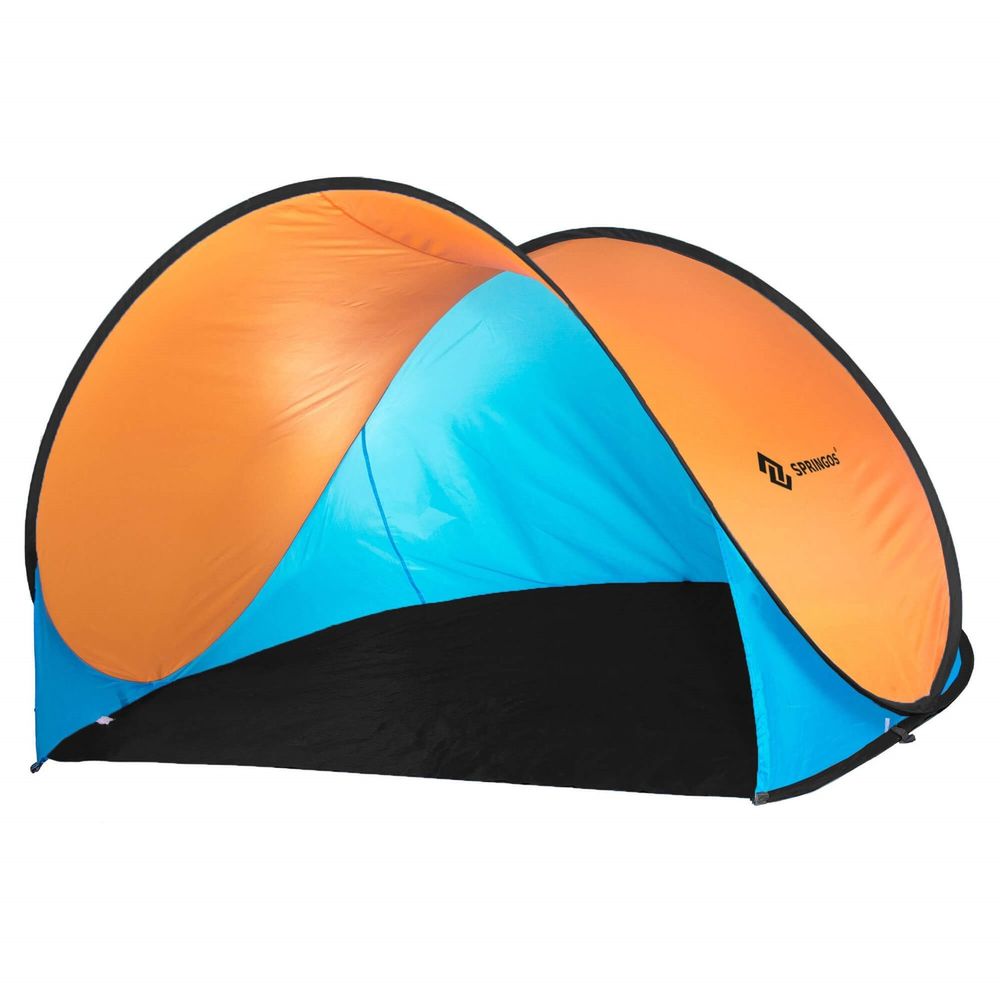 Pop up šator narančasto plavi 200 x 120 cm slika 5