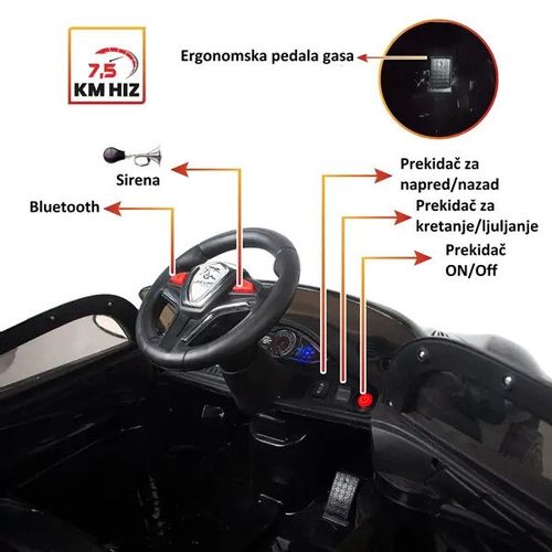 Auto na akumulator 12V 002460 slika 3