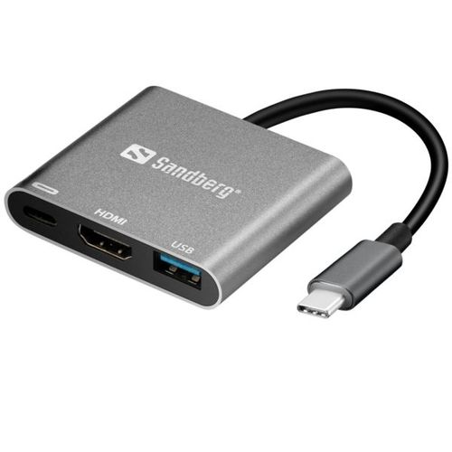 Sandberg USB-C Mini Dock HDMI USB slika 1