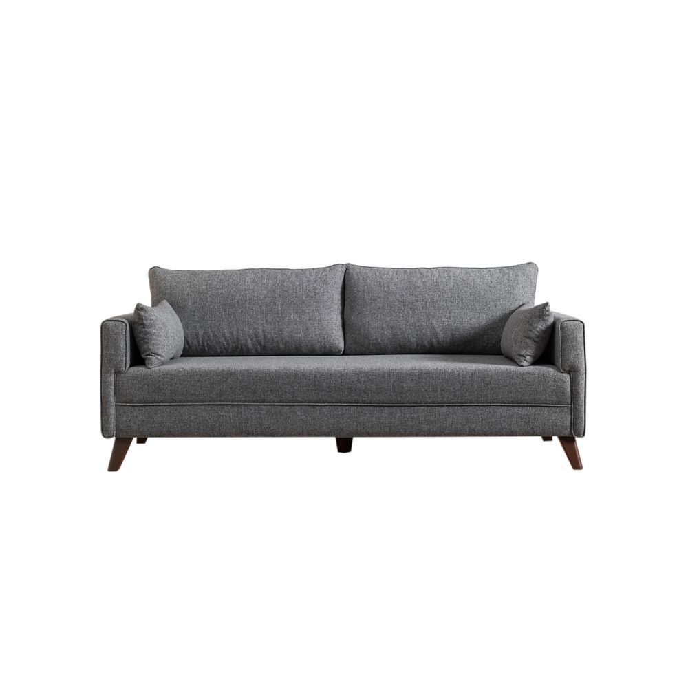 Bella Sofa Bed - Siva Trojka na Razvlačenje slika 5