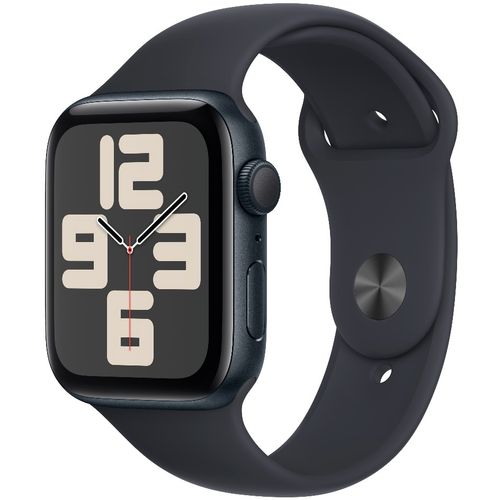 Apple Watch SE 3 GPS (MRE73SE/A) 44mm S/M Midnight with Midnight Sport Band pametni sat slika 1