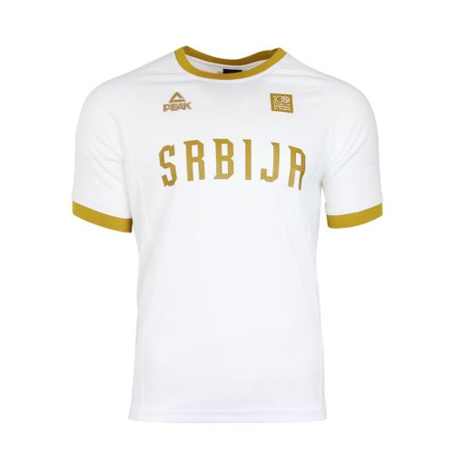 MAJICA PEAK ZA ZAGREVANJE SRBIJA KSS1903/23 WHITE slika 1