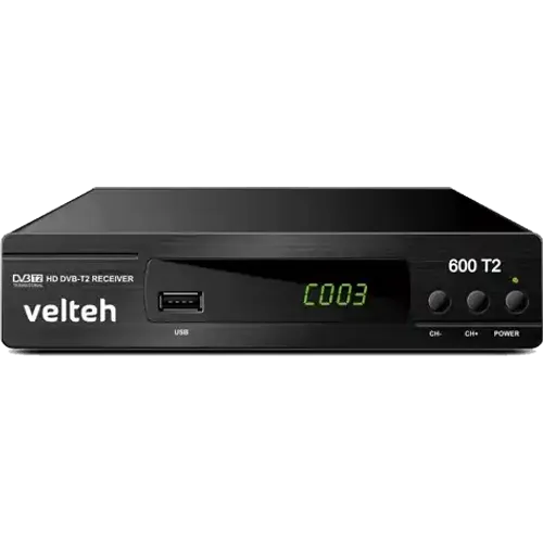 Digitalni risiver DVB-T2 Velteh 600T2 H.264 slika 1