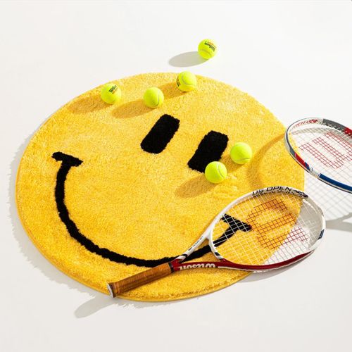 Yellow Smile Yellow Acrylic Bathmat slika 1