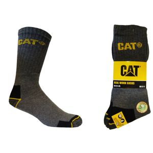 MUŠKE RADNE ČARAPE SIVE 41/45 3 PARA  CAT DYP597