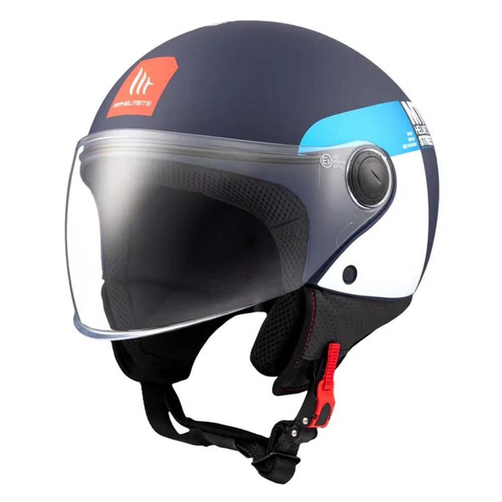 MT Helmets vizir za moto kacigu MT Street S Inboard C7 Matt slika 1