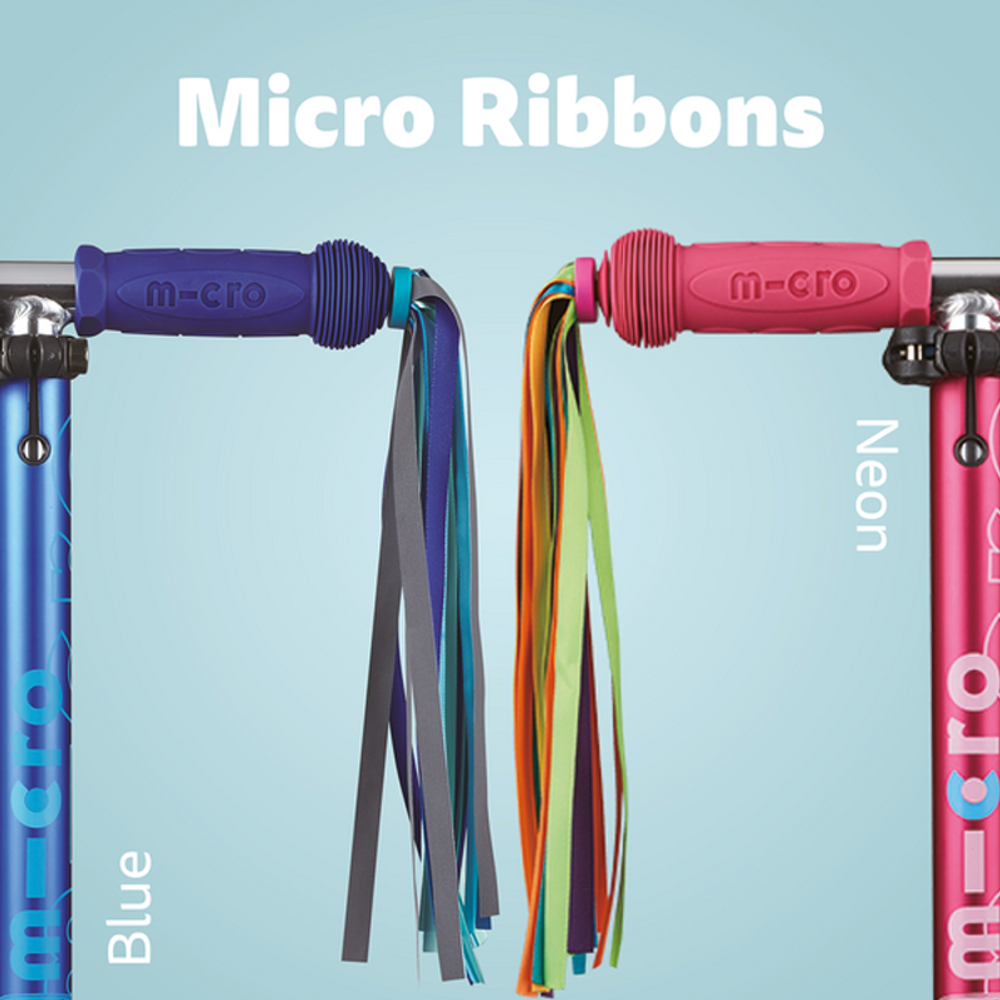 Micro Ribon trake za ručke romobila, Plave slika 2