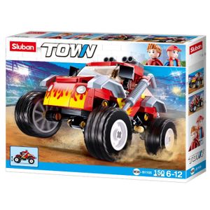 Sluban Kocke, Vozilo Off Road Red 150 Kom