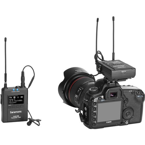 SARAMONIC UwMic9S Kit1 3.5mm/XLR UHF Wireless Lav. bubica mikrofon (1xRX9S, 1xTX9S) slika 3