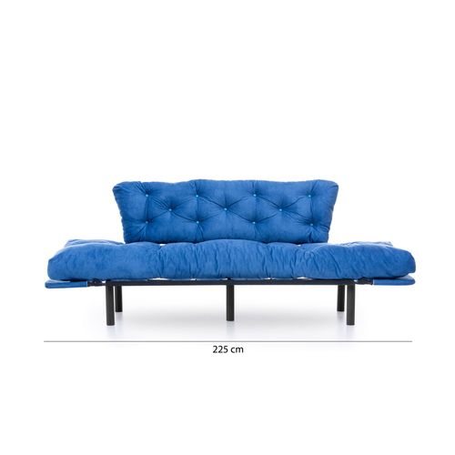 Atelier Del Sofa Trosjed na razvlačenje, Plava, Nitta Triple - Blue slika 13