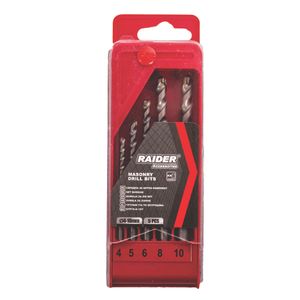RAIDER Burgije za beton Ø 4 - 10 mm - Set 5 kom. 