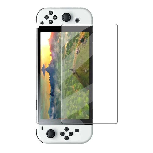 Lito 2.5D klasično zaštitno staklo za Nintendo Switch OLED, prozirno slika 3