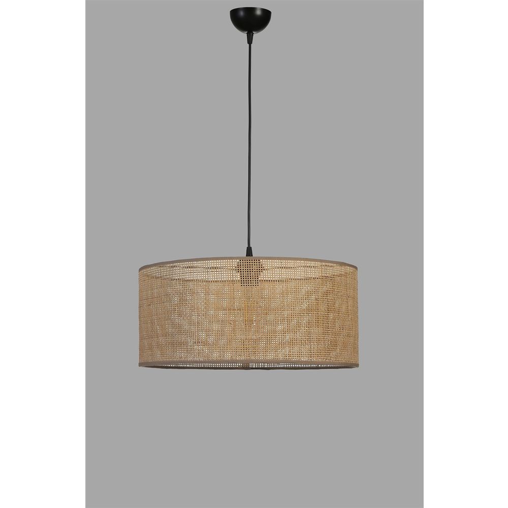 Elegantna Örgülü Rattan Avize sa Zlatno-Crnim Nijansama slika 4