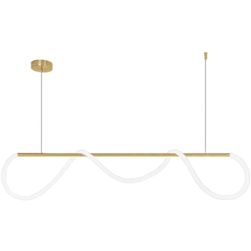 TOOLIGHT APP854-CP Long Gold LED stropna svjetiljka slika 1