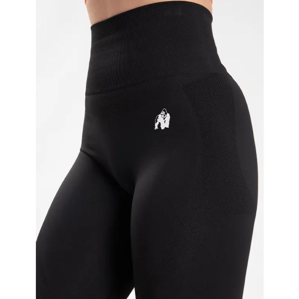 Gorilla Wear OLIVIA Bešavne helanke, Crne slika 4