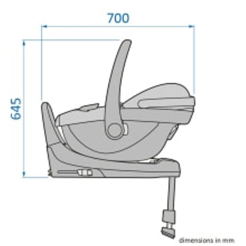 Maxi-Cosi Autosjedalica Pebble S - Tonal Graphite slika 16