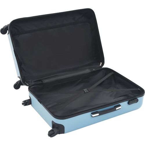 3-dijelni set čvrstih kovčega plavi ABS slika 22
