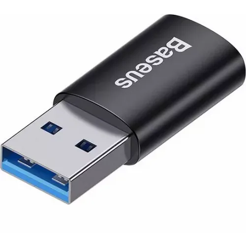 BASEUS INGENUITY USB-A NA USB-C ADAPTER OTG (CRNI) slika 2