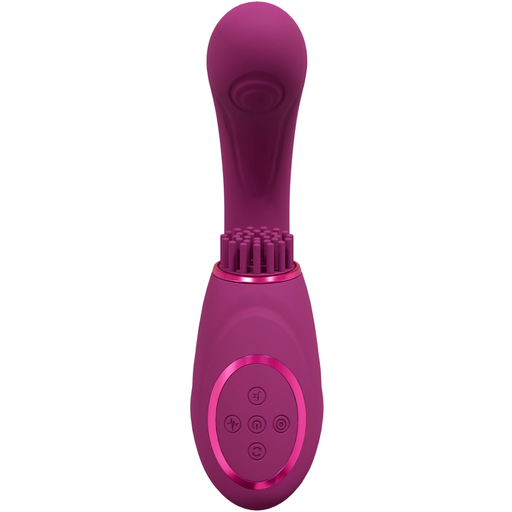 VIVE by Shots Gen - Vibrator G-točke s trostrukim motorom s pulsnim valom i vibrirajućim četkicama slika 6