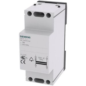 Transformator zvona, 8VA primarni 230-240V AC, 50Hz, sekundarni 8V, 12V AC s P. Siemens 4AC32081 transformator za zvono 8 V/AC, 12 V/AC 1 A