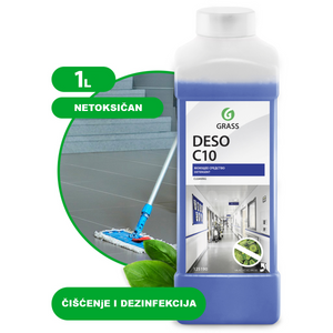 Grass DESO C10 - Sredstvo za čišćenje i dezinfekciju - 1L