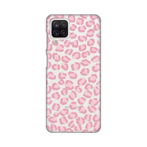 Torbica Silikonska Print Skin za Samsung A125F Galaxy A12 Pink Cheetah slika 1