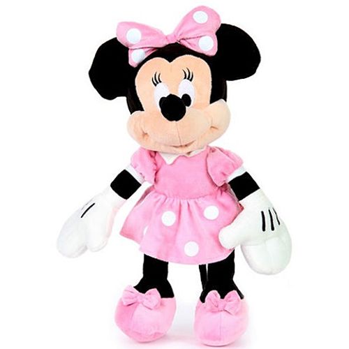 DISNEY-PLIŠANCI MICKEY/MINNIE SATEN RETRO 2  30cm slika 2