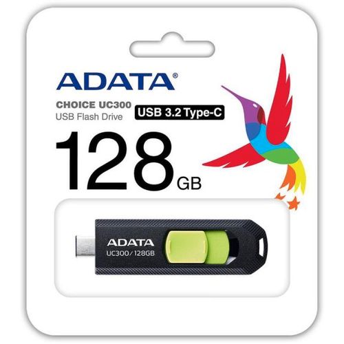 A-DATA 128GB 3.2 ACHO-UC300-128G-RBK/GN crno-zeleni slika 2